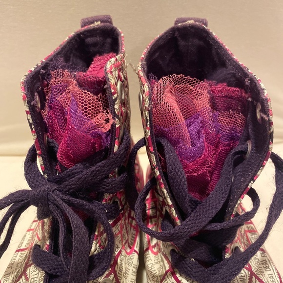 Converse Size 3 Chuck Taylor All Star Party Sneaker 649964F - Picture 5 of 15